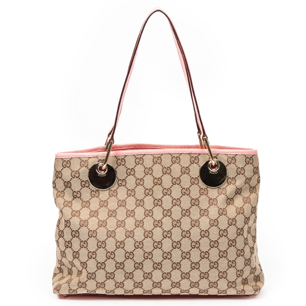 Authentic Gucci Eclipse Shoulder Bag Tote Purse